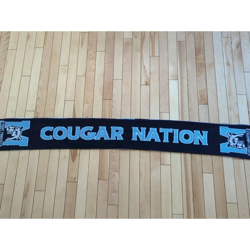 Mount Mansfield Union High School Vermont Cougar Nation Adult Scarf